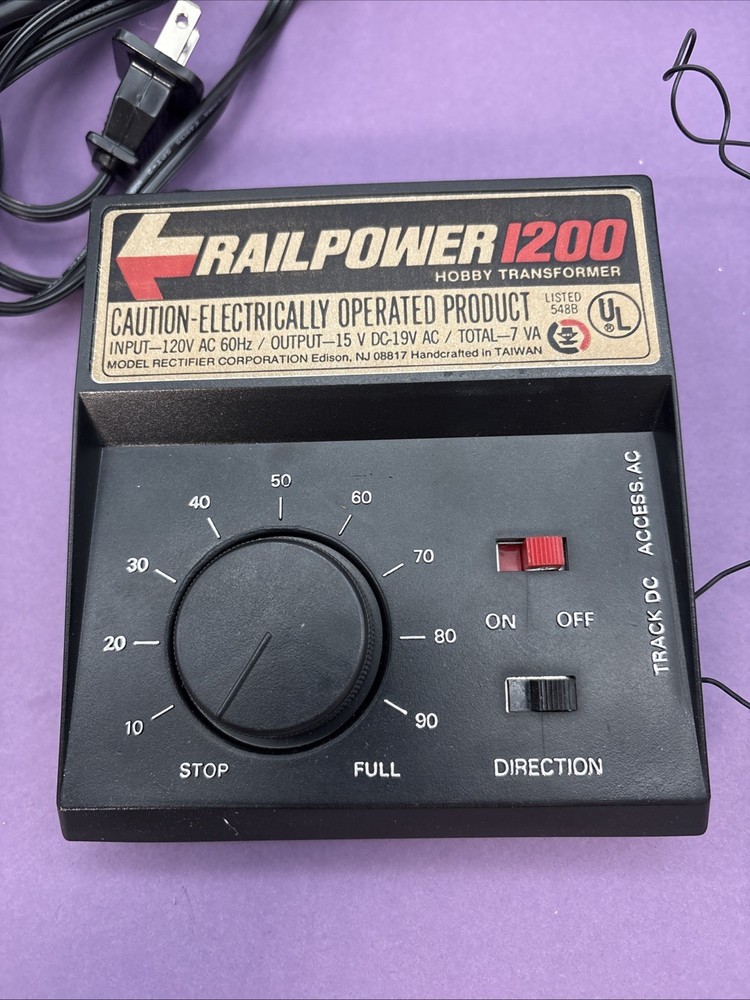 Rail Power 1200 Power Pack Model Train Controller