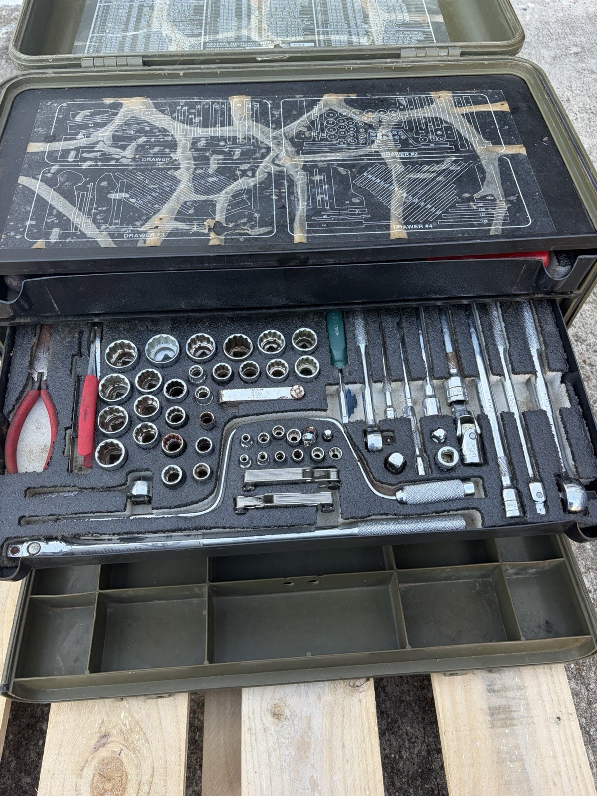 Military General Mechanic Tool Kit GMTK SK Socket Wrench Sets + More