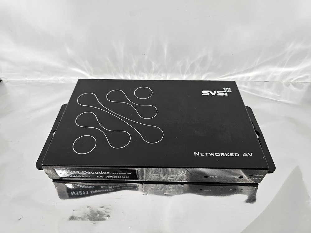 SVSi N1211 Networked AV Decoder Security Surveillance Monitoring Audio Visual
