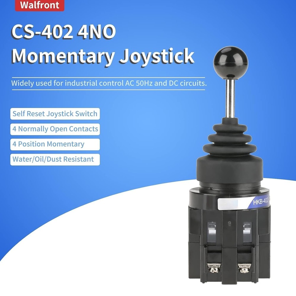Automatic Return Joystick Switch for Efficient Circuit Control Applications