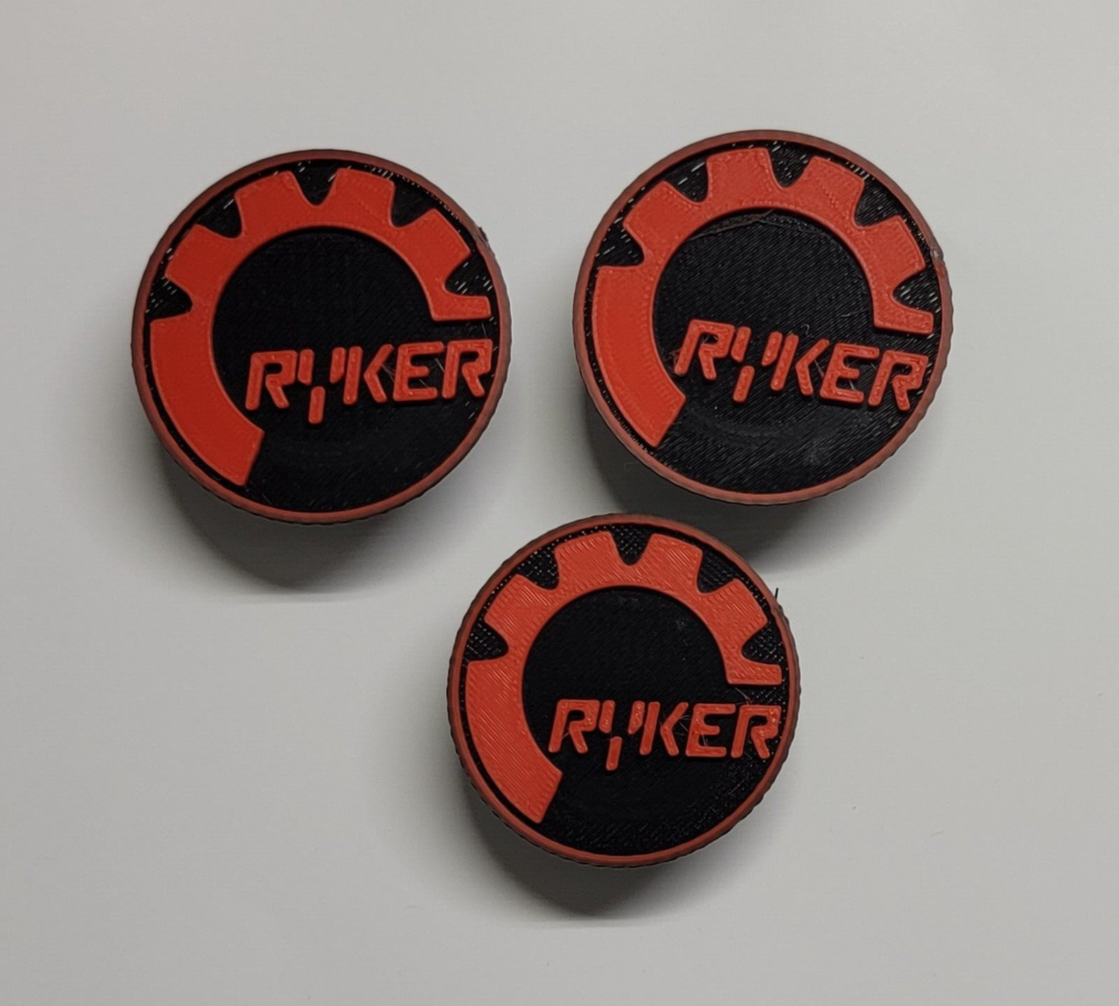 Canam Ryker Rim Caps "Ryker" 600cc 900cc Ace Rally Sport 3D Printed Ryker Rally