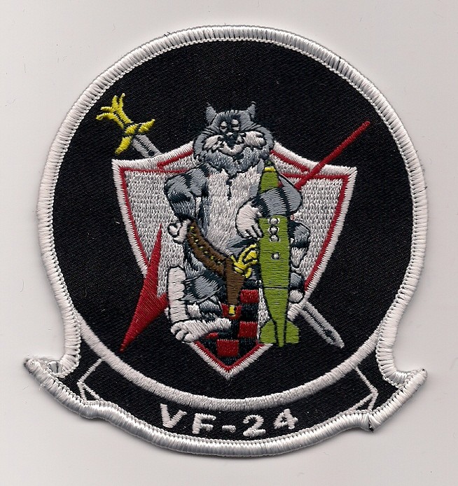 VF-24 BOMBCAT FIGHTER SQN patch