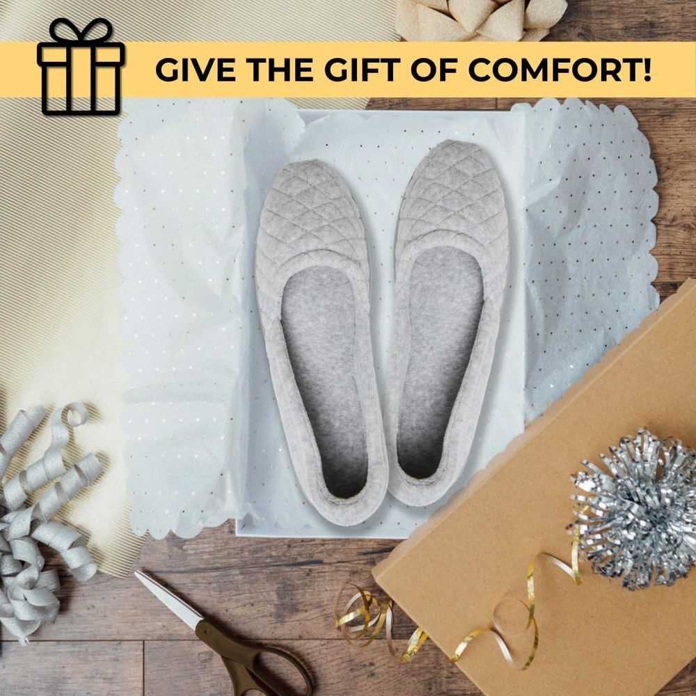 Women'S Microfiber Velour A-Line Flat