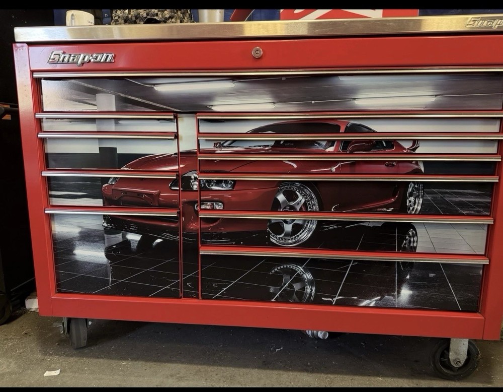 Tool Box Graphics /Decals Fits 55" Snap On Toolbox Transform Your Box