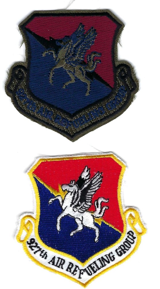 PATCH USAF  927TH AIR REFUELING GROUP SELFRIDGE ANGB     B7-2