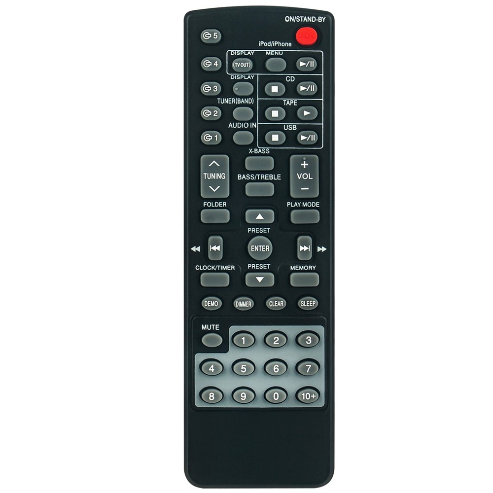 New RRMCGA255AWSA Replace Remote for Sharp Stereo System CD-DH950P CD-DHS1050P