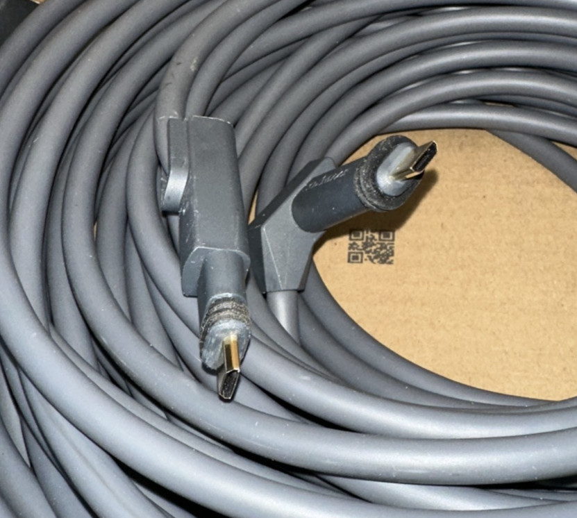 StarGear For Starlink Rectangular Satellite V2 75 Ft Cable,Gray, Router