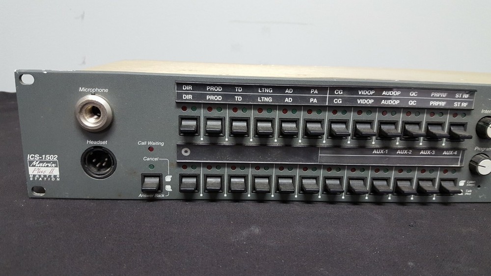 Clear-Com ICS-1502 Matrix Plus Intercom Key Station