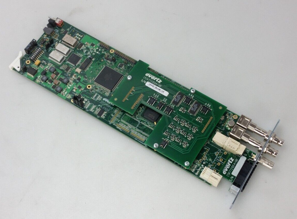 Evertz 7721DD4-HD +VANC HD/SD-SDI Quad Data De-embedder W/ Back Panel