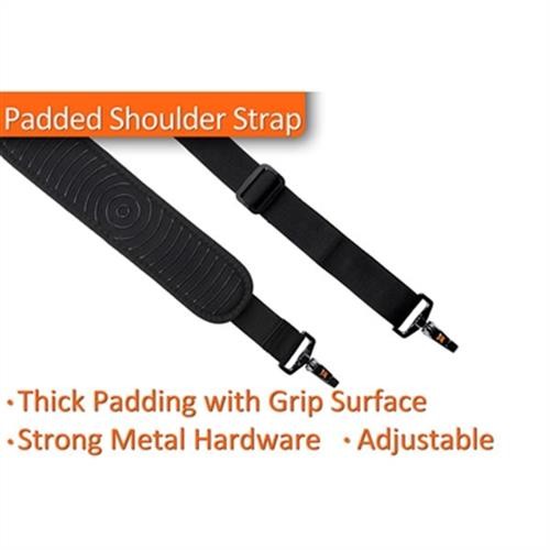 Protec SHSTRAP Shoulder Strap – Padded (Metal Hardware)