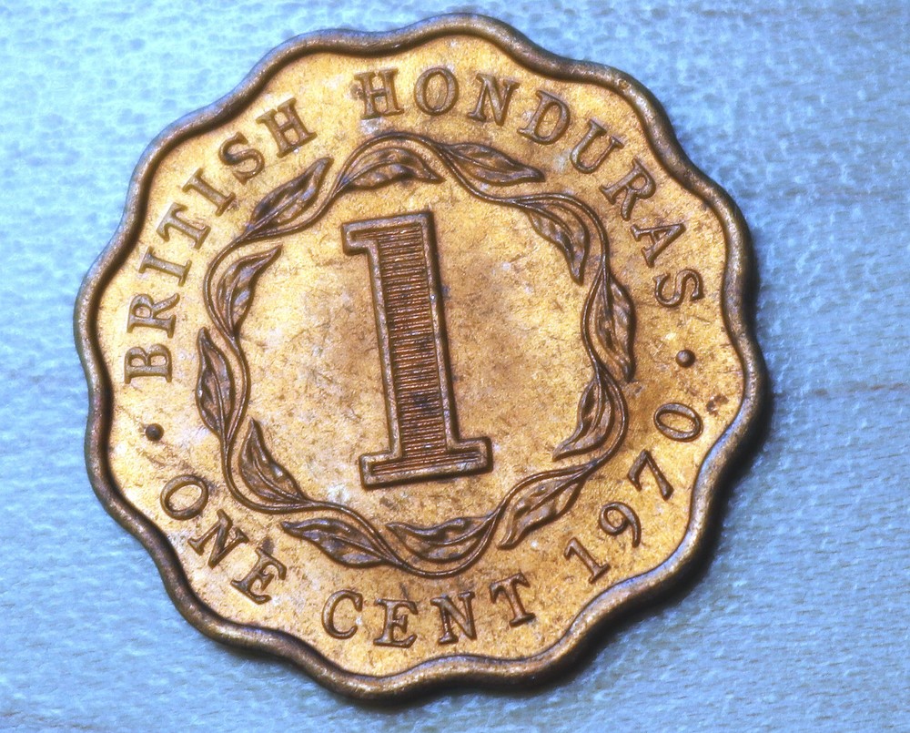 1970 British Honduras 1 Cent