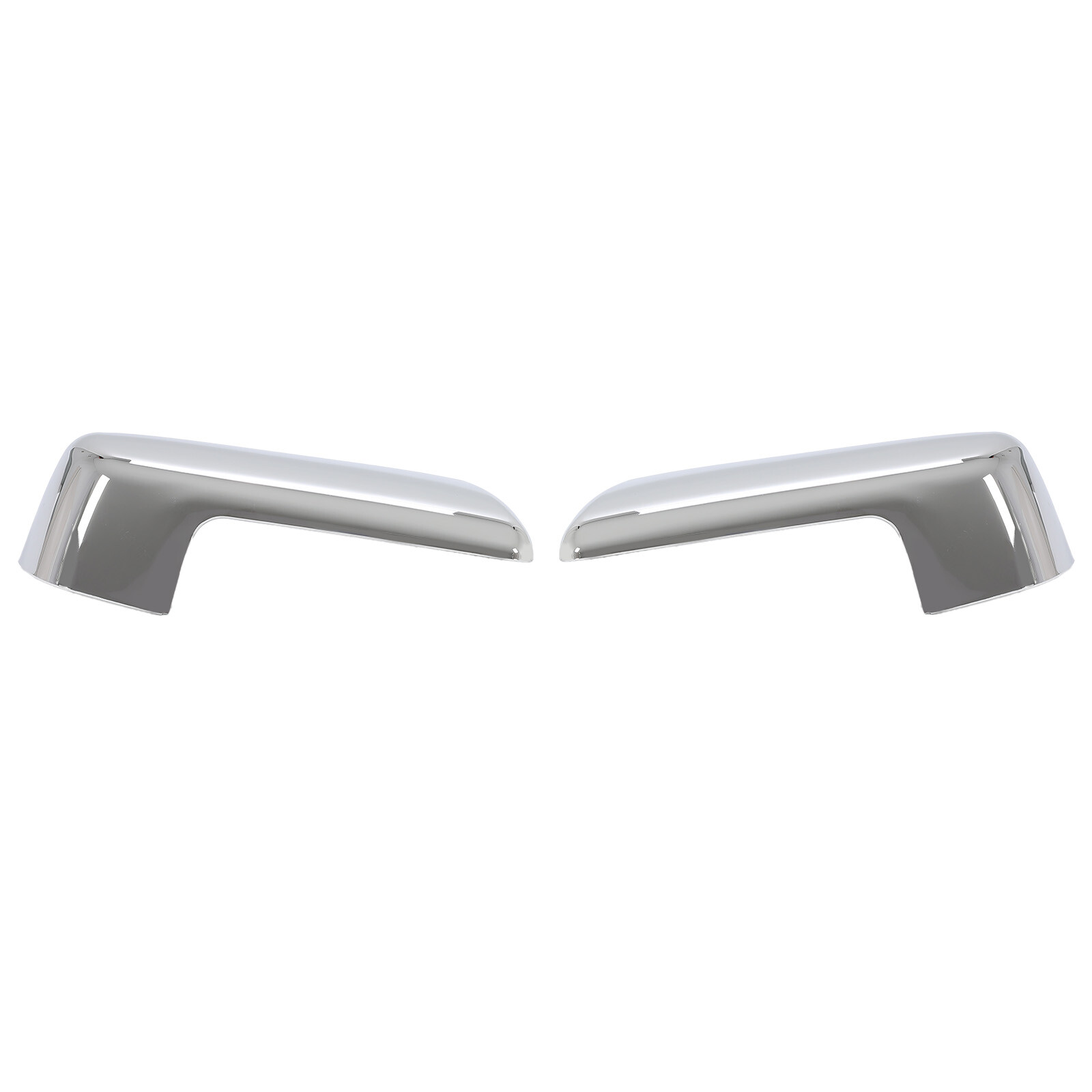For Chevy Silverado / GMC Sierra 1500 2019-2024 Chrome Top Half Mirror Covers