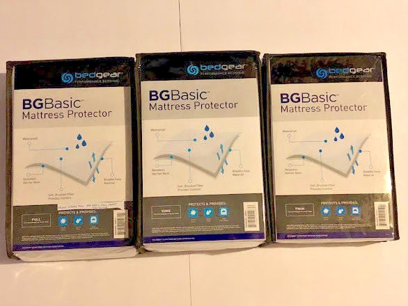 Bedgear BG Basic Mattress Sheet Protector Full King Twin Waterproof
