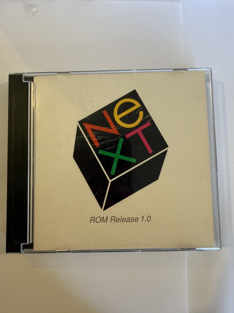 Early Next Disk Software Release ROM Release 1.0 Next Macintosh apple vintage