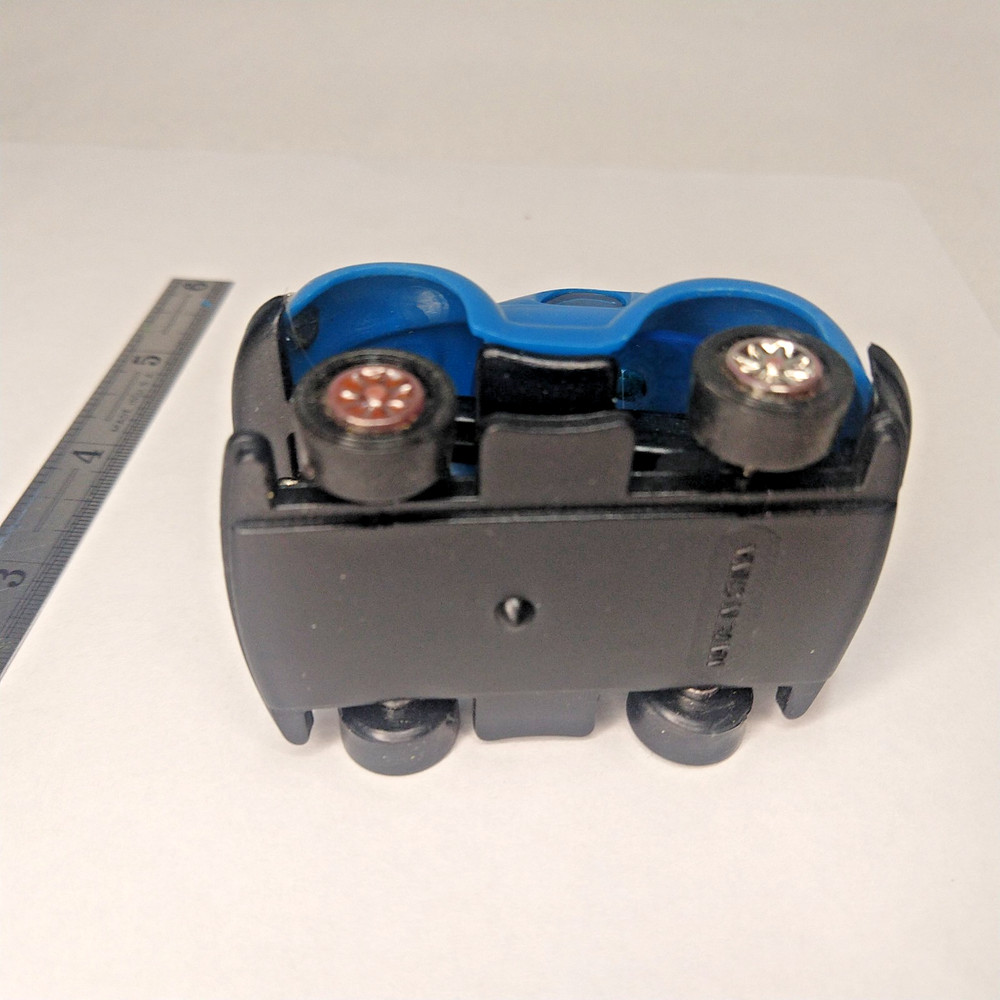 Vintage VW BUG STAPLER Volkswagen Beetle HTF Blue version +box Office Desk Car