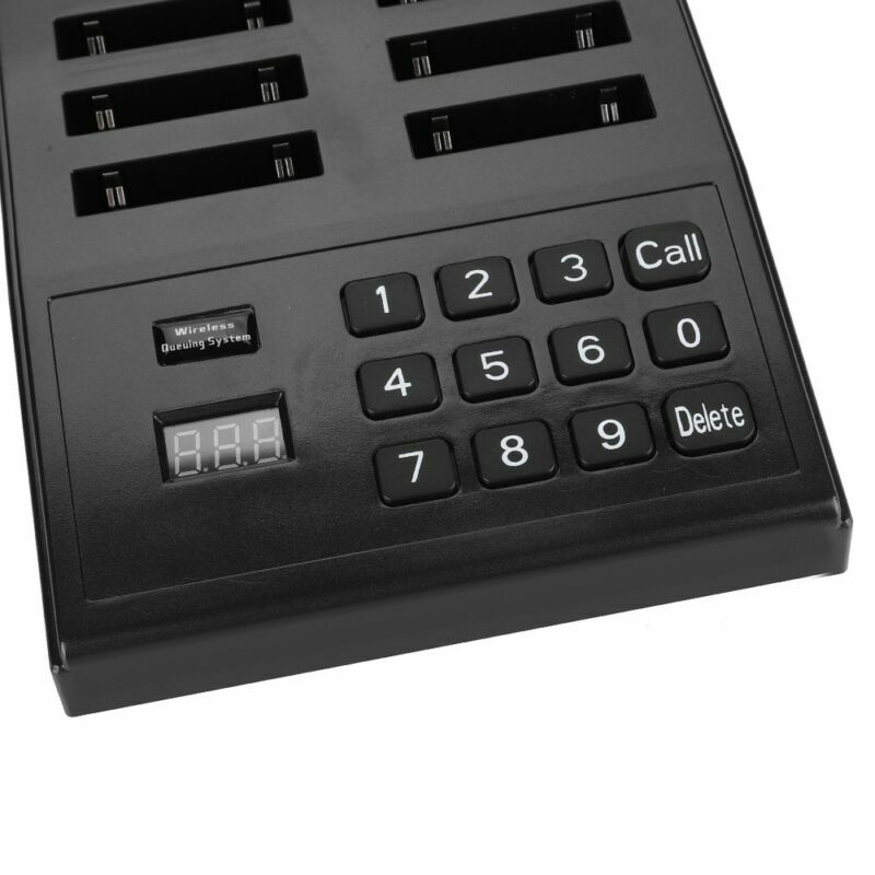 Restaurant Coaster Guest Call Wireless Queuing Paging Calling System+18 Pagers