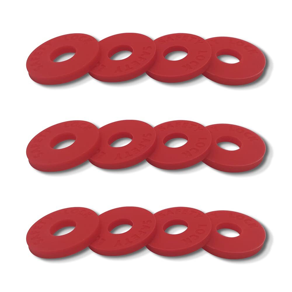 12 Pcs Guitar Strap Locks Silicone Strap Locks Rubber Guitar Protector