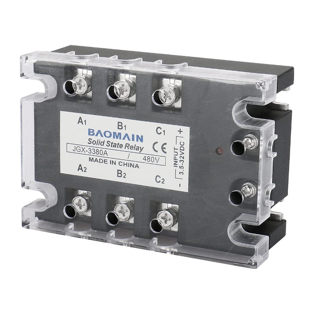 JGX3380A 3 Phase Solid State Relay 432V DC Input 480VAC 80A Output DC/AC