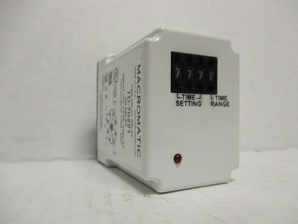 Macromatic Time Delay Relay 240 VAC TD-70221