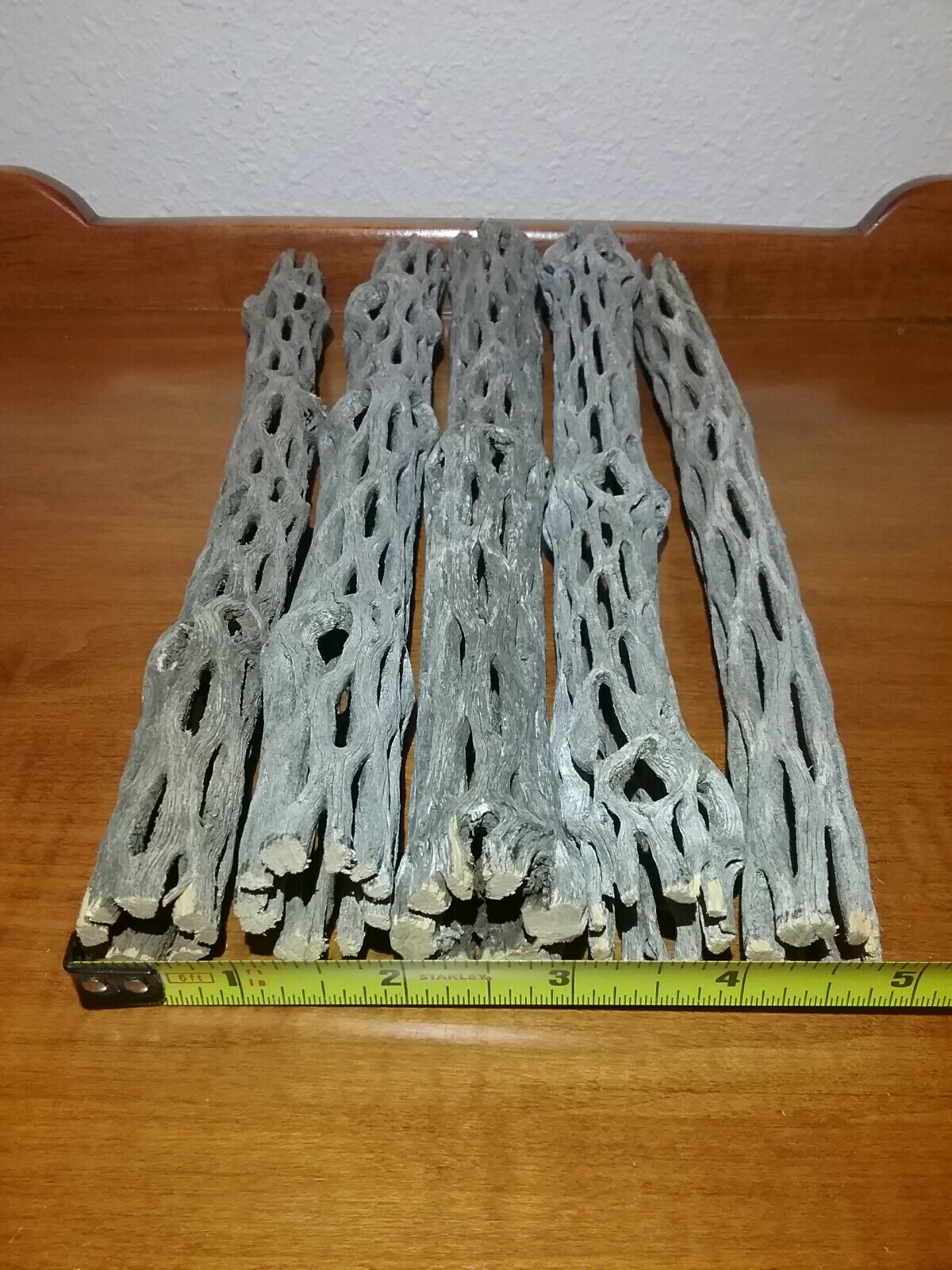 3 pieces of 10" inch Cholla Wood | Organic Cactus | Aquarium Decor | Chinchilla