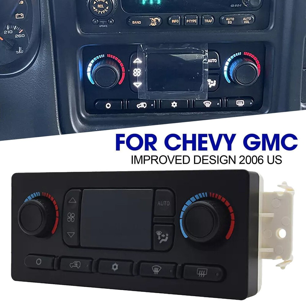 AC Heater Climate Control Module Improved For Compatible Chevy GMC 599-211XD USD