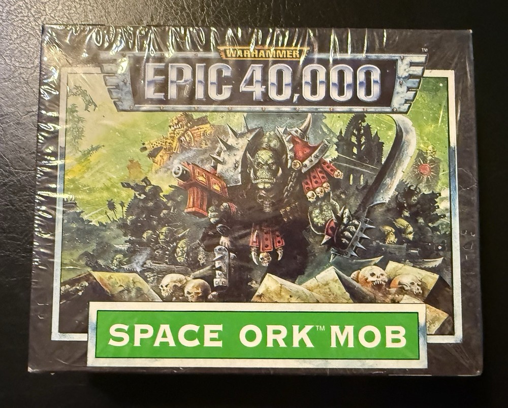 Warhammer Epic 40K Space Ork Mob 3002 - OOP - Games Workshop - Sealed!