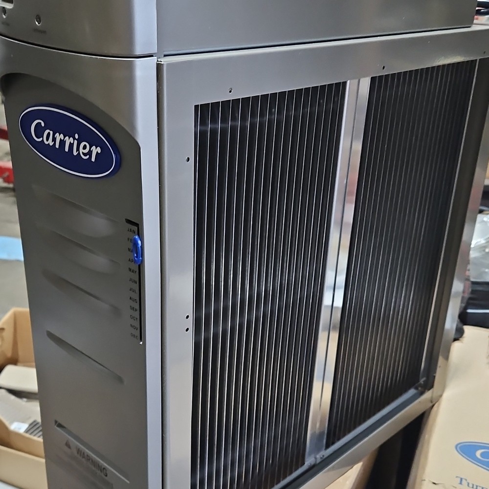 Carrier Electronic High Efficiency Electrostatic Console Air Purifier Silver