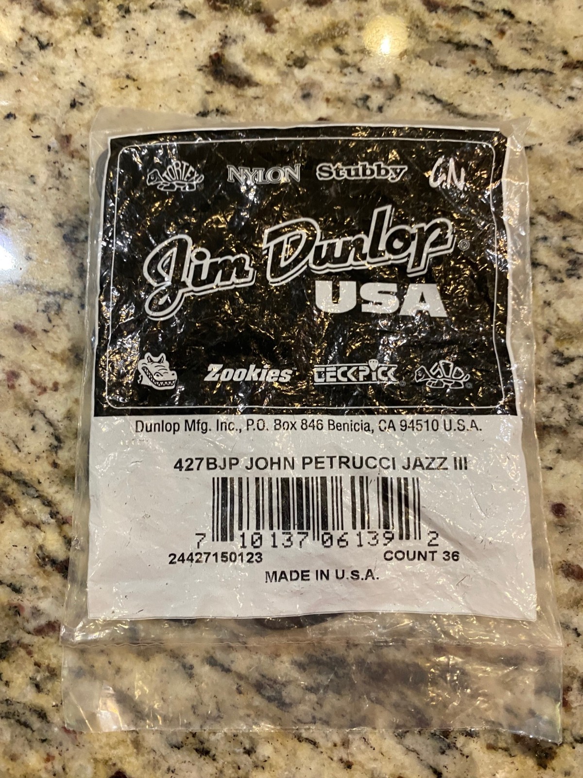 Dunlop John Petrucci Signature Guitar picks 36 picks Ultex Jazz 427B 1.5mm