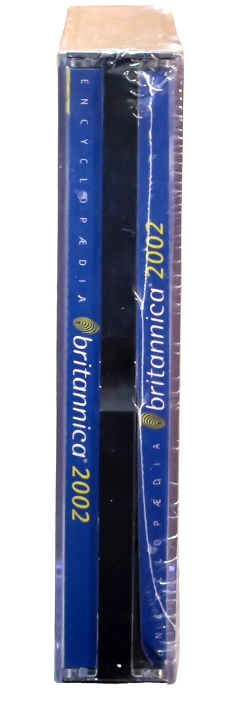 Encyclopedia Britannica 2002 DLX Edition PC CD's FOR Windows version sealed