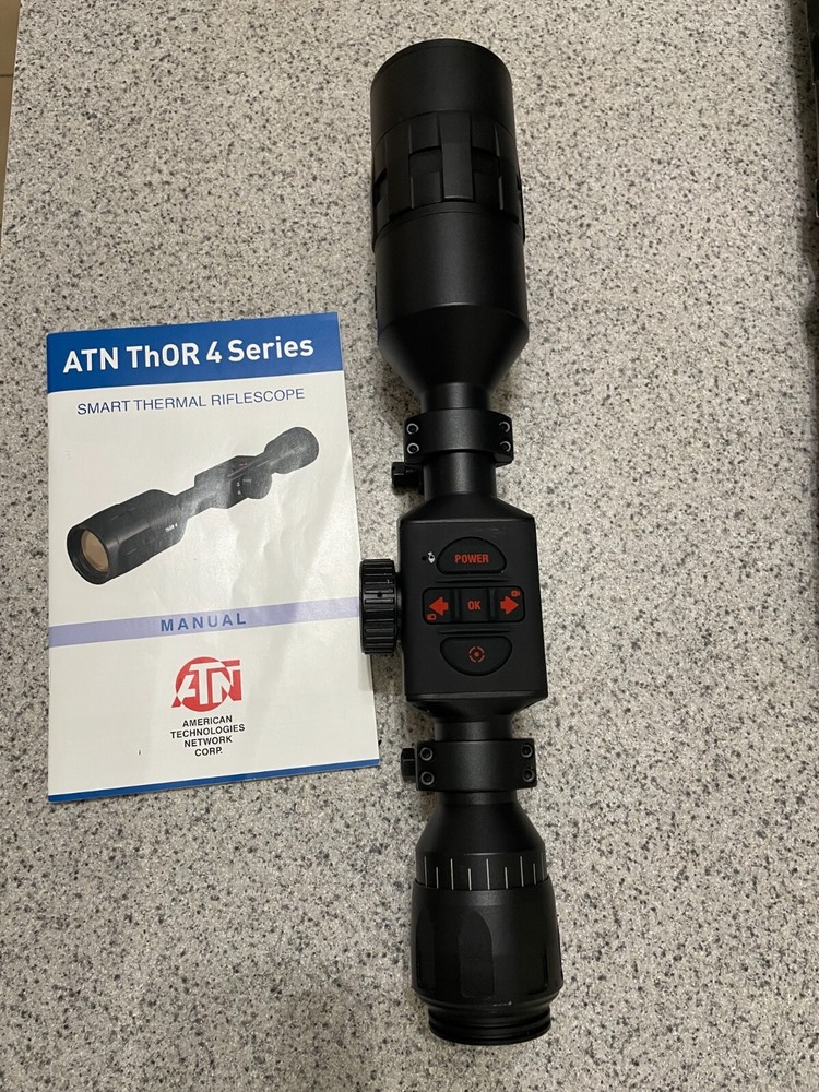 ATN Thor 4 640 4-40x Thermal Scope