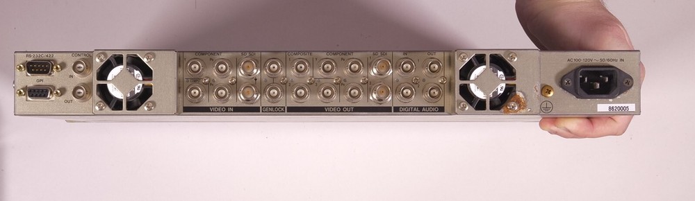 FOR.A FA-390 SD Time Base Corrector Composite SDI ~MISSING PARTS, READ