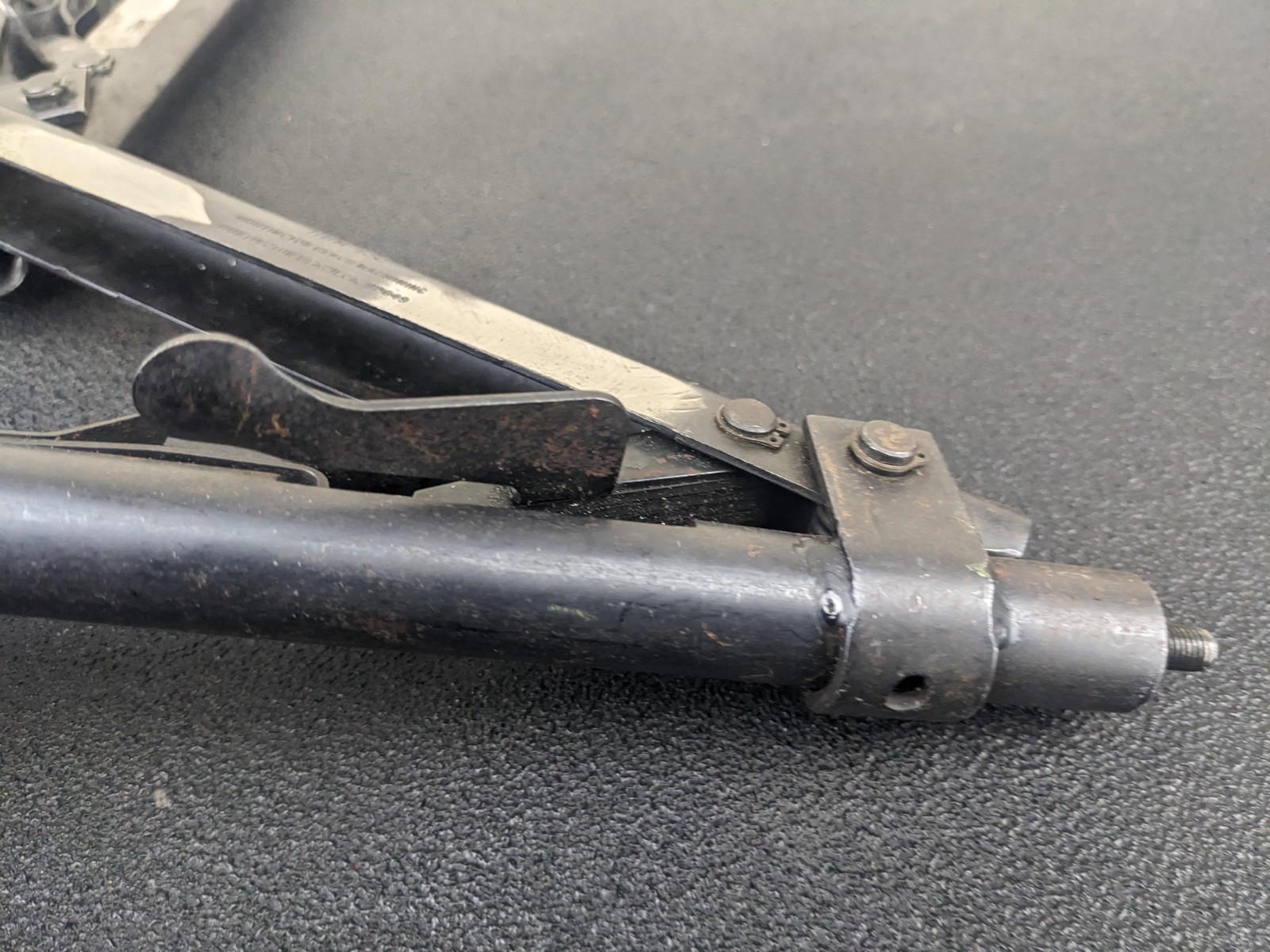 #bl614 Huntington Beach 4pc HBM 122 Rivet Gun Hand Riveter Pulling Aircraft Tool