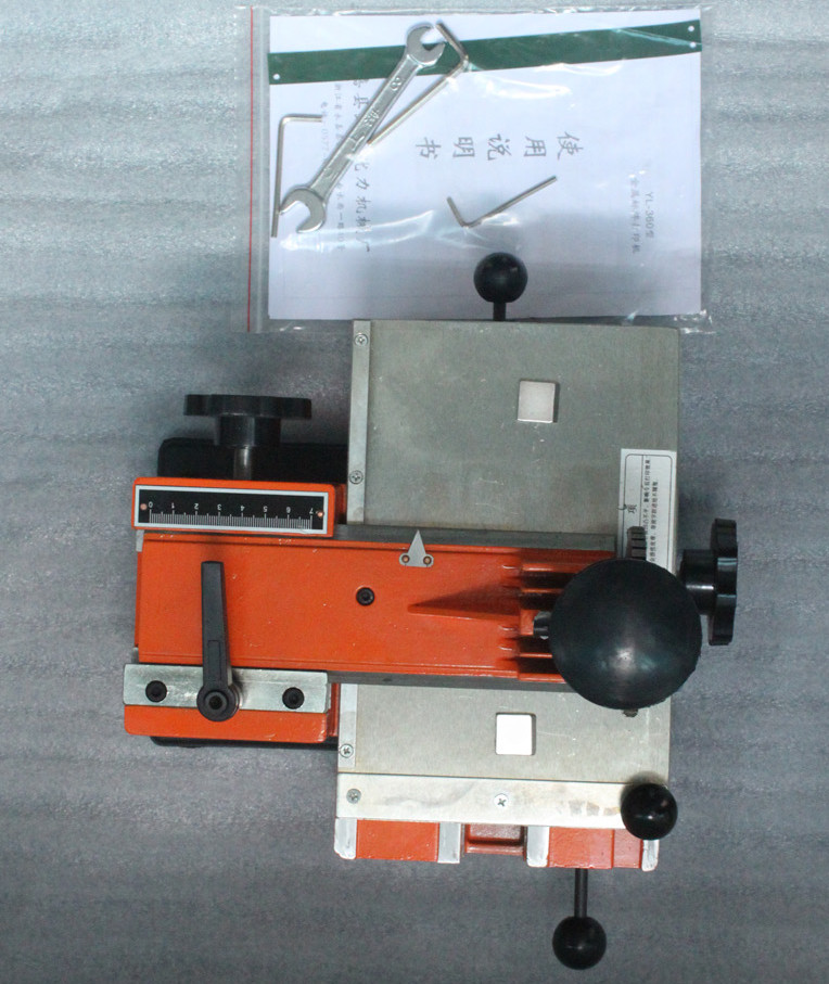 6mm Label Semi-Automatic Sheet Embosser Metal Stamping Printer Marking Machine
