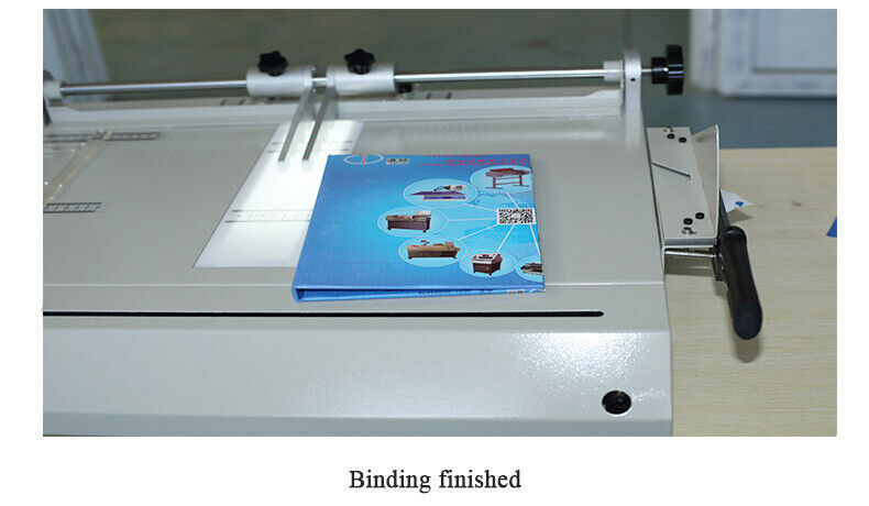 New Pro A4 Size Hard Cover Case Maker Portable Hardback Hardbound Making Machine