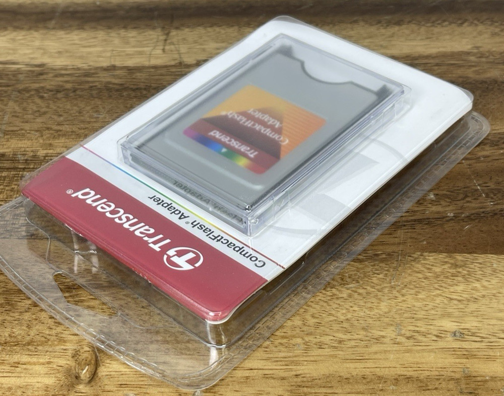 Transcend CompactFlash Adapter TSOMCF2PC NEW in sealed package