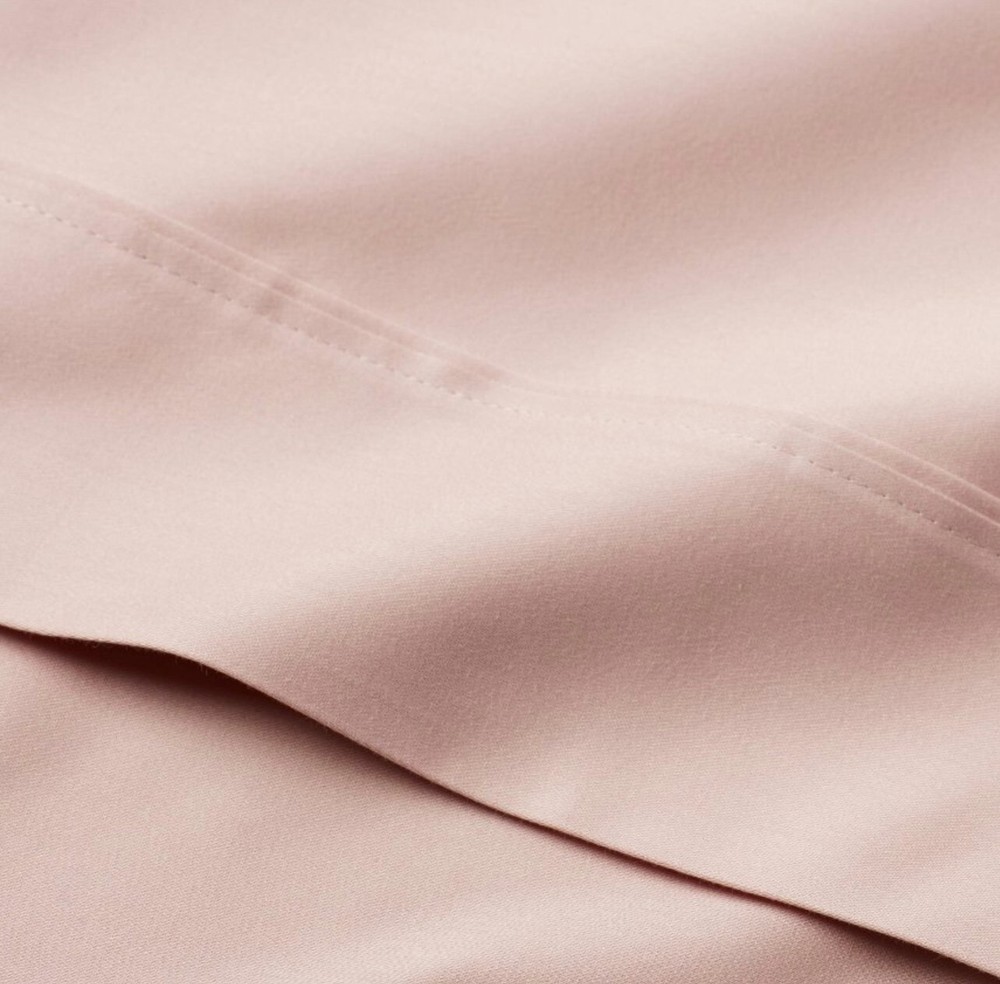 Threshold 400 Thread Count Solid Performance King Pillowcase Set - Blush