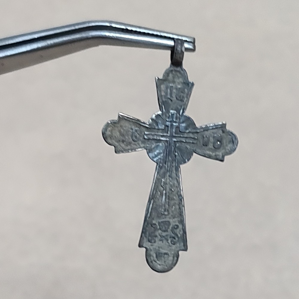 ANCIENT IMPERIAL RUSSIAN 84 SILVER cross