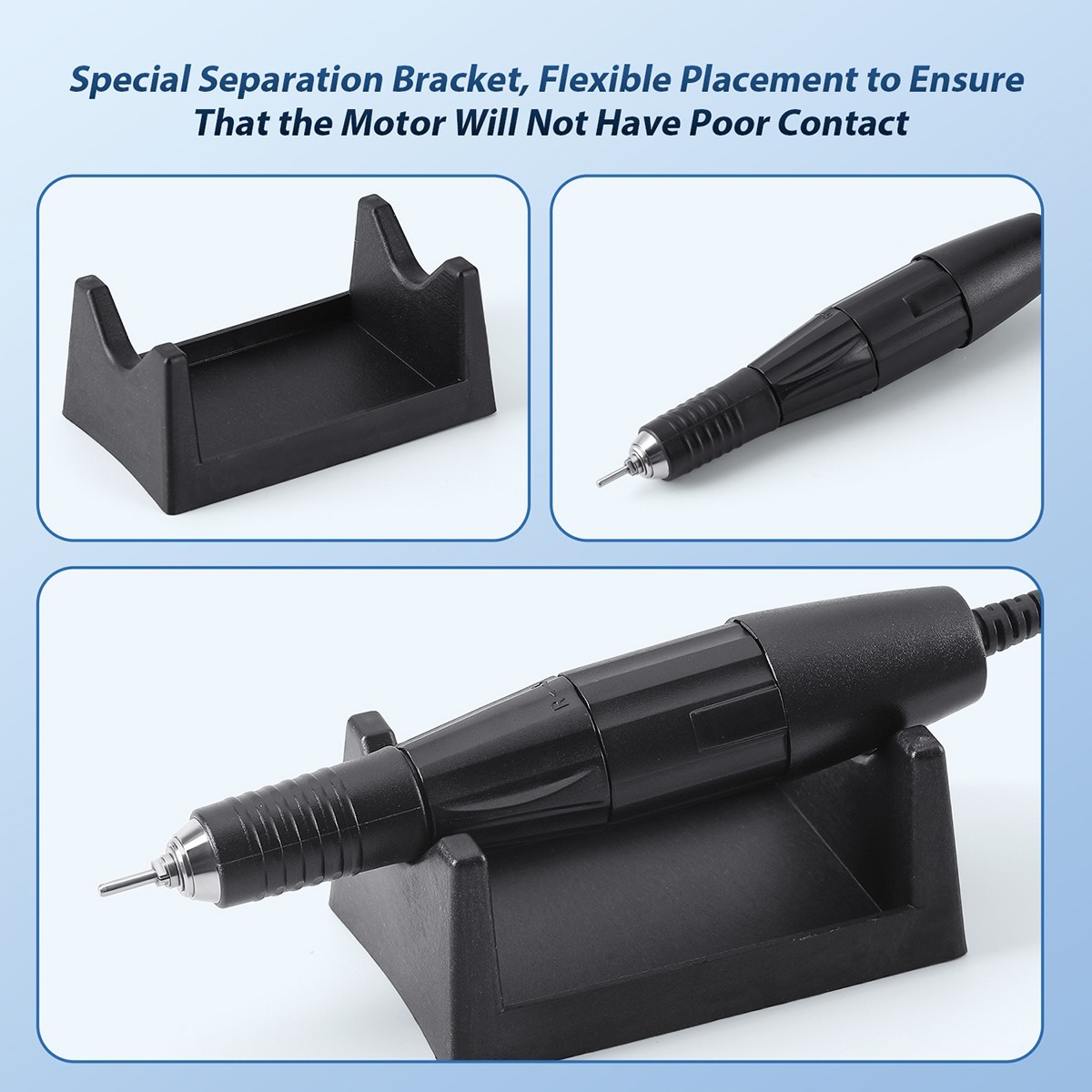 Dental Electric Micromotor Nail Drill 35K RPM Motor Polishing Carving Handpiece