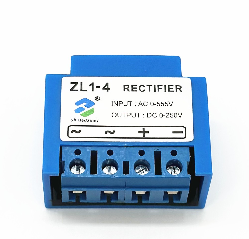 ZL1-4 half wave Brake Rectifier module Input: AC0-555V Output: DC0-250V