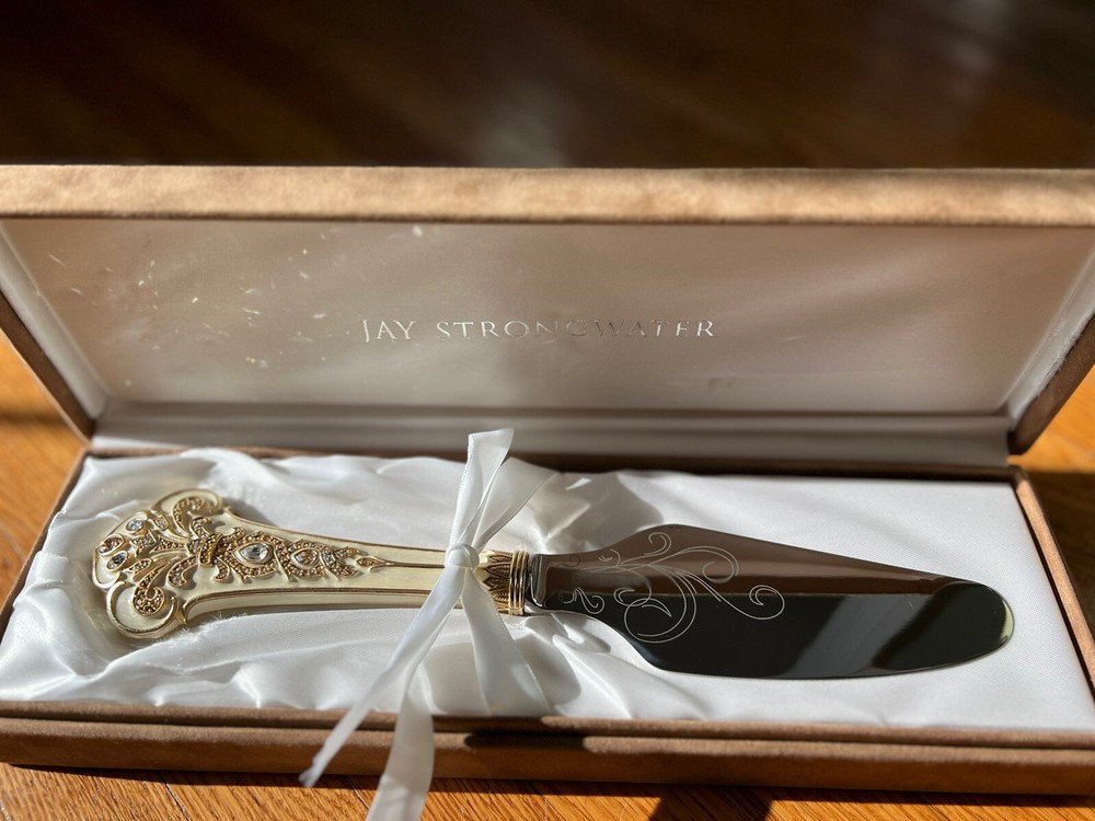 Jay Strongwater "Vivienne Duchess" Cake Knife