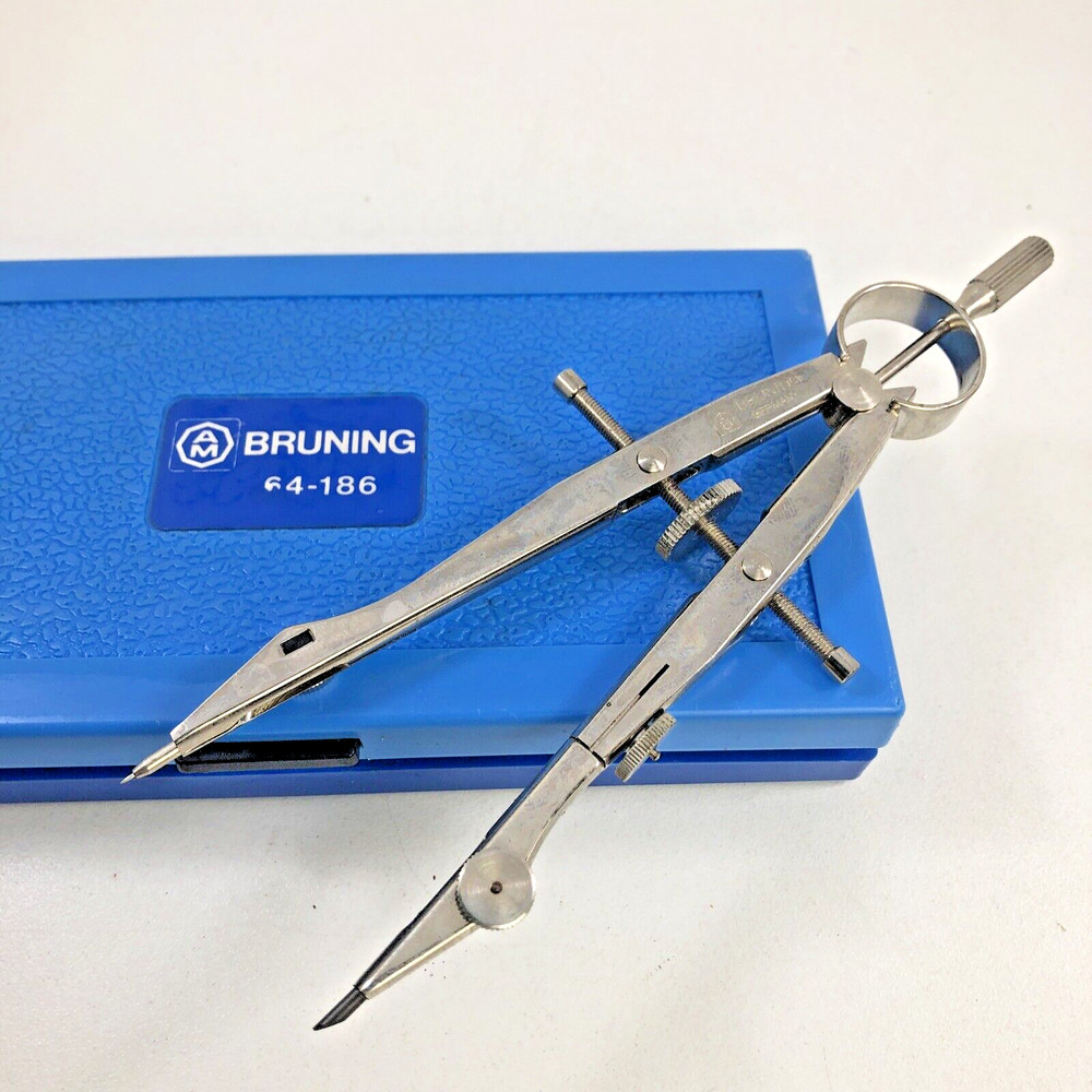 Precision Compass Bruning 64-186 (single Compass) as pictured