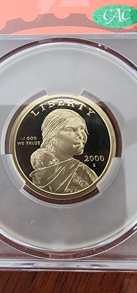 2000 S Sacagawea $1 CAC PR66 DCAM
