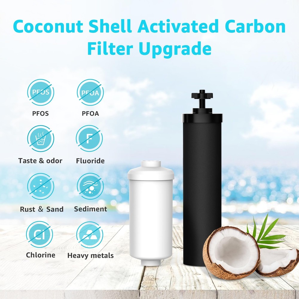 Aqua Crest Berkey BB9-2 PF-2 Water Filter Replacement