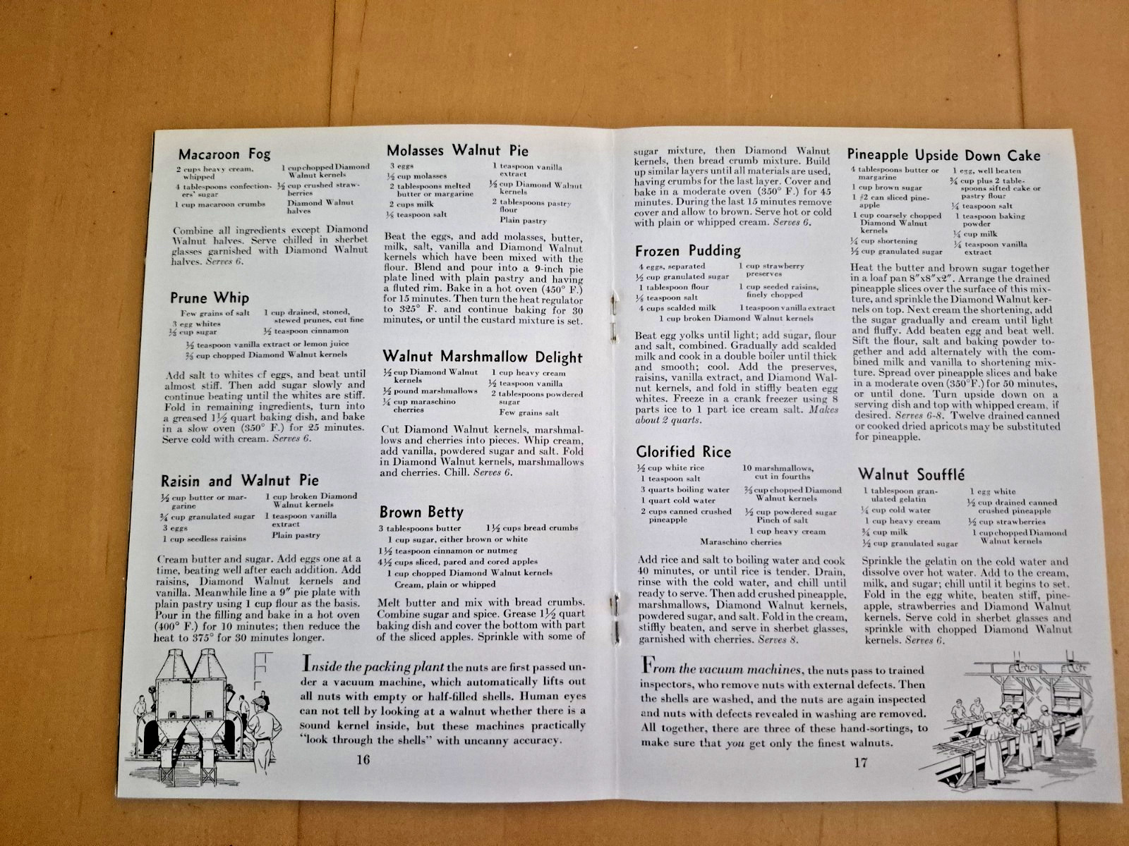 Vintage 1935 Diamond Walnuts TO WIN NEW COOKING FAME JUST ADD WALNUTS Booklet