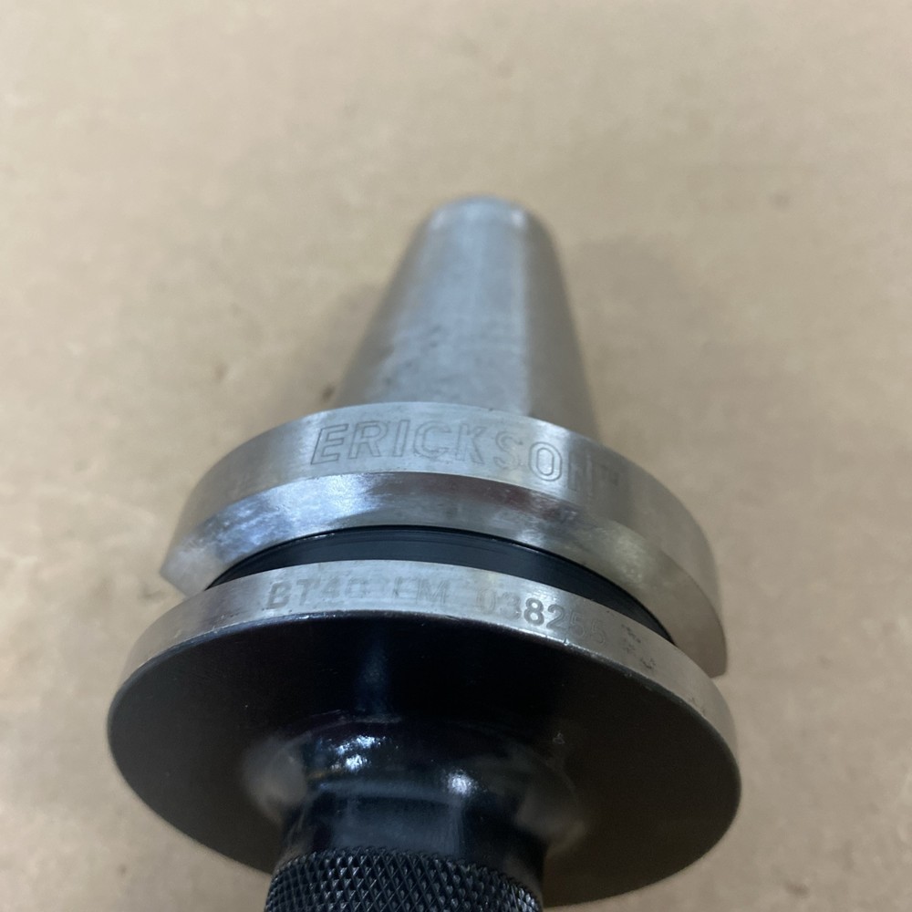 ERICKSON 3/8” Bore Solid Tool Holder 2.5” Projection .375” BT40EM038255