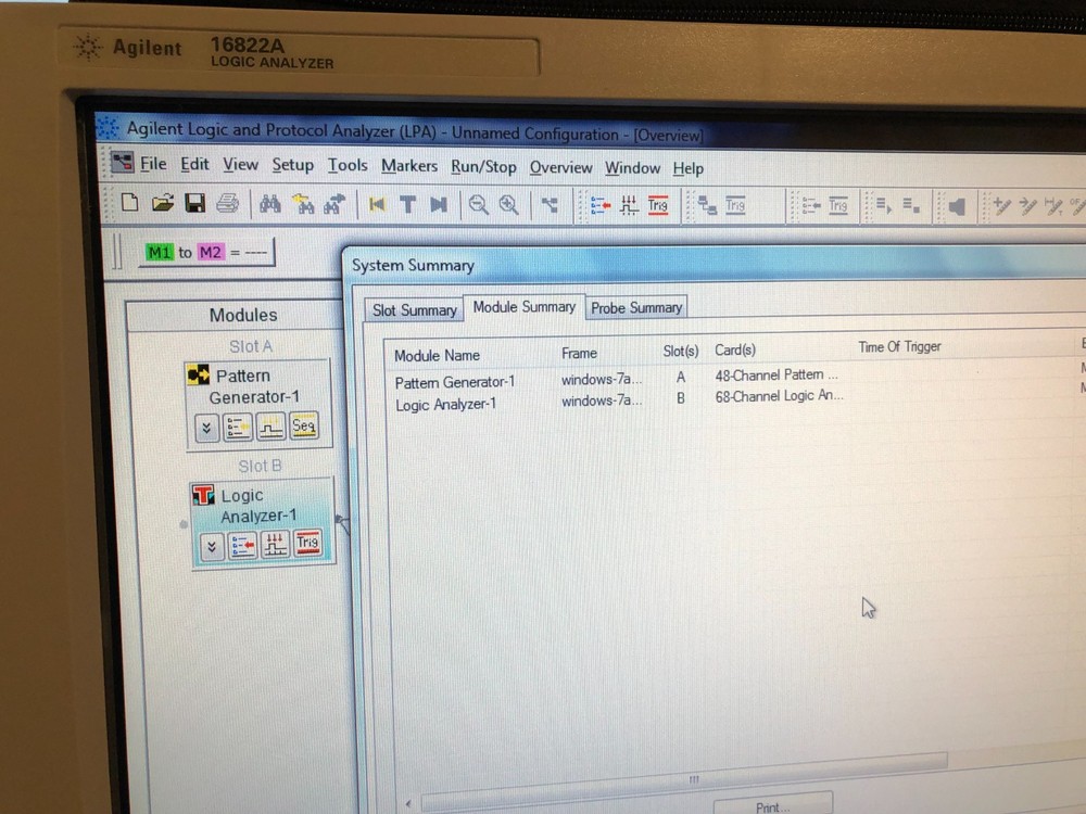 Agilent 16822A 68 Channel Logic Analyzer 48 Channel Pattern Generator