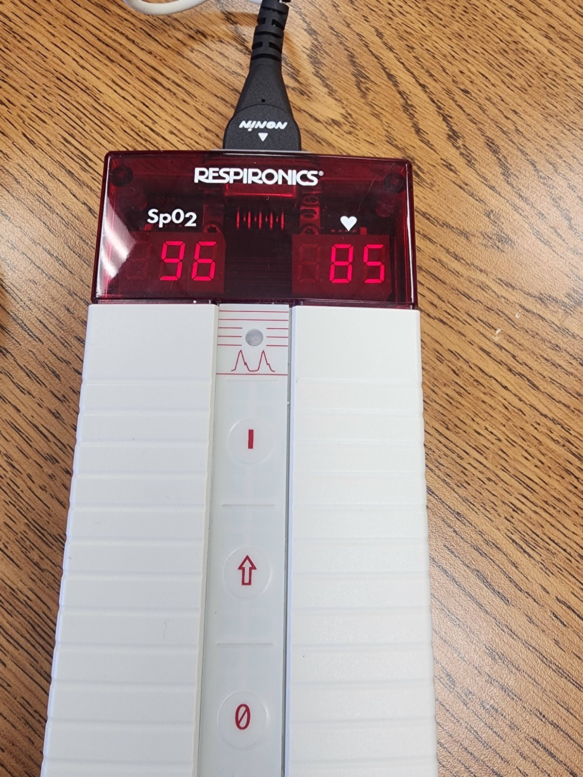 RESPIRONICS SP02 920M Handheld Pulse Oximeter Portable- Tested/Working with case