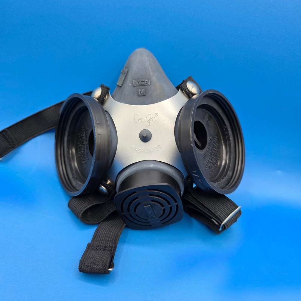 MSA 1/2 Half Face Respirator Comfo II MEDIUM