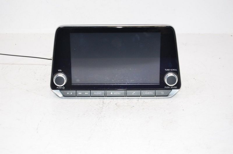 19-22 Nissan Altima Radio Receiver AM-FM W/O navigation W/Display Screen OEM