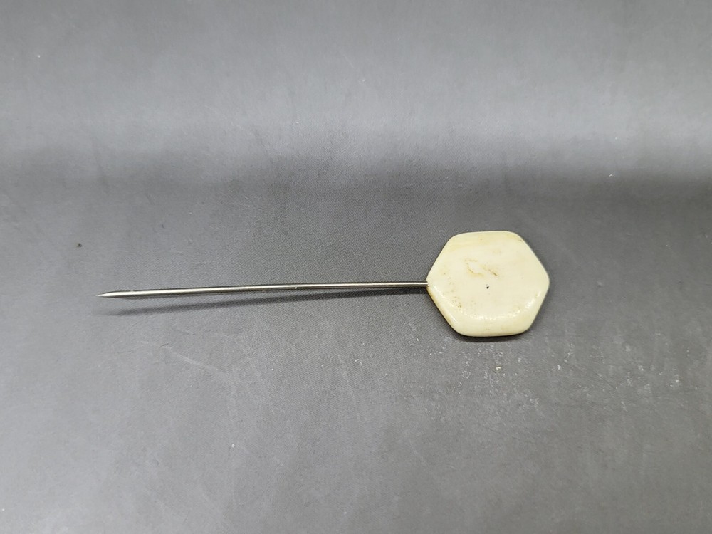 Genuine Engraved Clipper Ship Hat Stick Pin